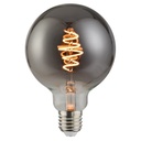 LED Lampe smoked G95 1800K 4,5 W | E27 dimmbar