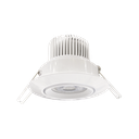 LED-Einbauleuchte Mini 6W, 3000K, 12V, 38° Fokuslinse, IP44