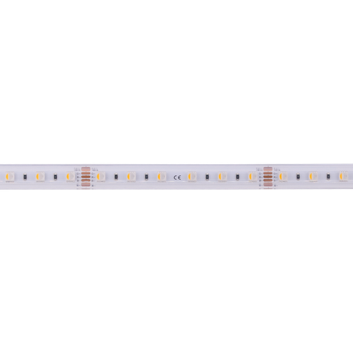 LED-Lichtband Color & White, 24V, 4.8W/m, 12mm/14mm (bei IP67) breit - RGBW (4in1)
