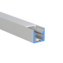 LED-Profil Aluminium S-Line Standard 16mm breit