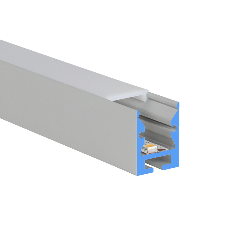 LED-Profil Aluminium S-Line Standard 24, 16mm breit