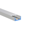 LED profile aluminum S-Line Low 16mm wide