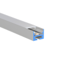 LED-Profil Aluminium S-Line Low 24, 16mm breit