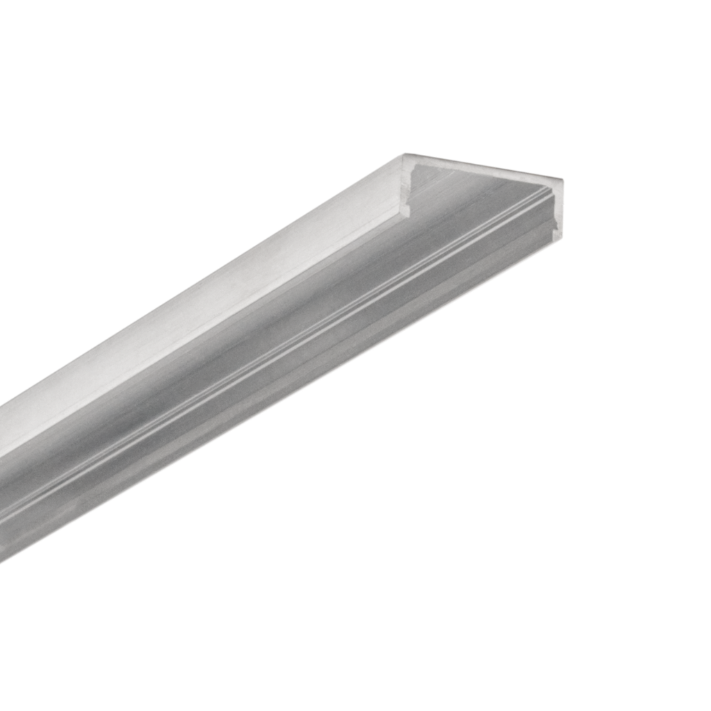 DL 26 Junior aluminum profile, can be integrated into plasterboard surfaces, 2m long | DL Direct light