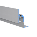 LED profile aluminum S-Line Ceiling 24, 13.8mm wide