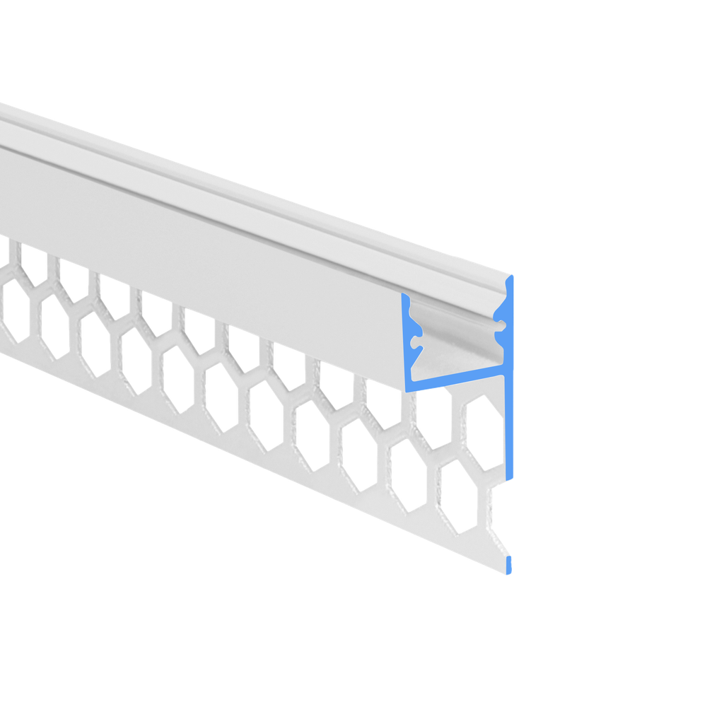 LED-Profil Aluminium S-Line Tiles Top, 16mm breit