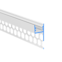LED-Profil Aluminium S-Line Tiles Top, 16mm breit