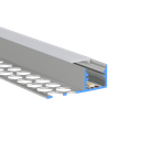 LED profile aluminum S-Line tiles 10mm, 13,8mm wide