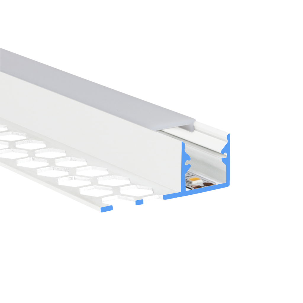LED-Profil Aluminium S-Line Tiles 13mm, 13,8mm breit