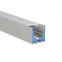 LED profile aluminum M-Line Standard 24, 24mm wide