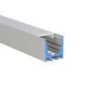 LED-Profil Aluminium M-Line Standard 24, 24mm breit