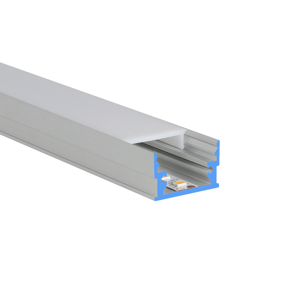 LED profile aluminum M-Line Low 24mm wide