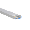 LED-Profil Aluminium M-Line Extra Low 24mm breit