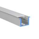 LED-Profil Aluminium M-Line Rec 26mm breit