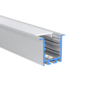 LED profile aluminum M-Line Rec 24 ST, 26mm wide