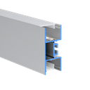 LED profile aluminum M-Line 2w, 24mm wide