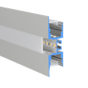 LED profile aluminum M-Line 3w, 24.7mm wide