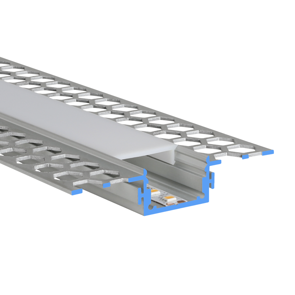 LED-Profil Aluminium M-Line Drywall Linear 24mm breit