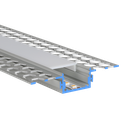 LED-Profil Aluminium M-Line Drywall Linear 24mm breit