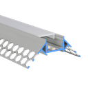 LED profile aluminum M-Line Drywall Corner External 24mm wide