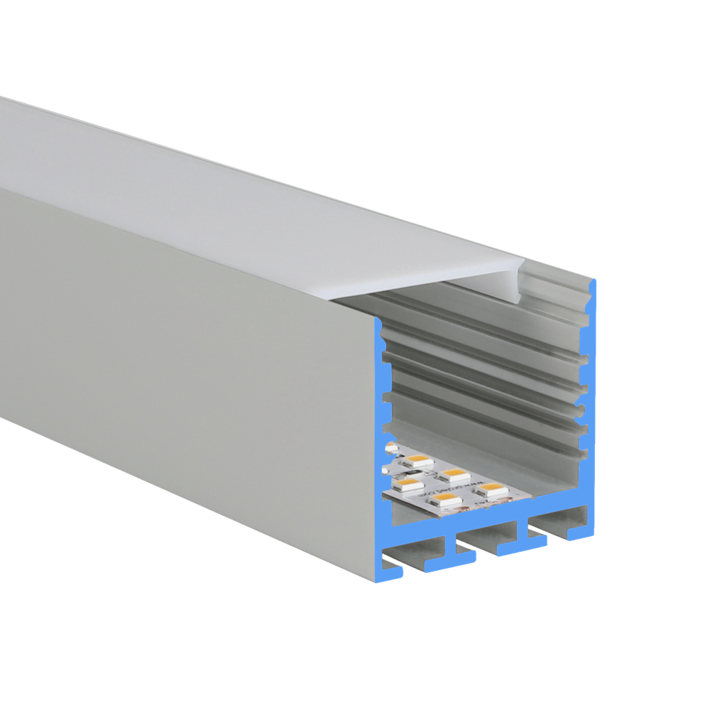 LED-Profil Aluminium SQ-Line Standard 24, 35mm breit