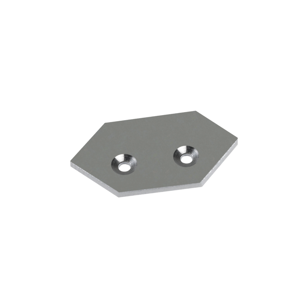End cap for LED profile S-Line Tiles corner