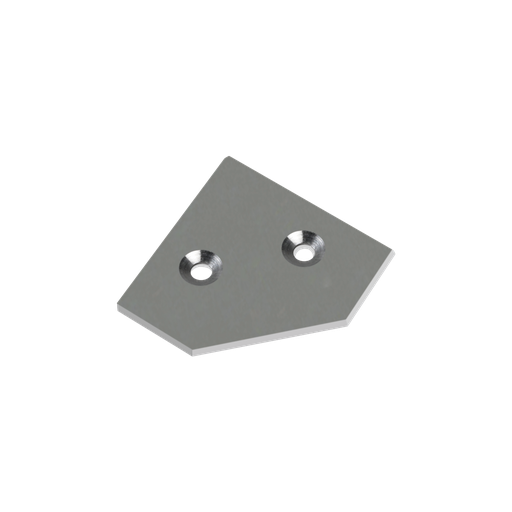 End cap for LED profile S-Line Tiles corner