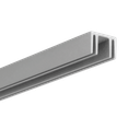 Heat sink profile for mounting on profile S-Line type 24 to improve heat dissipation