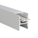 Slide-in profile aluminum for profile M- and O-Line