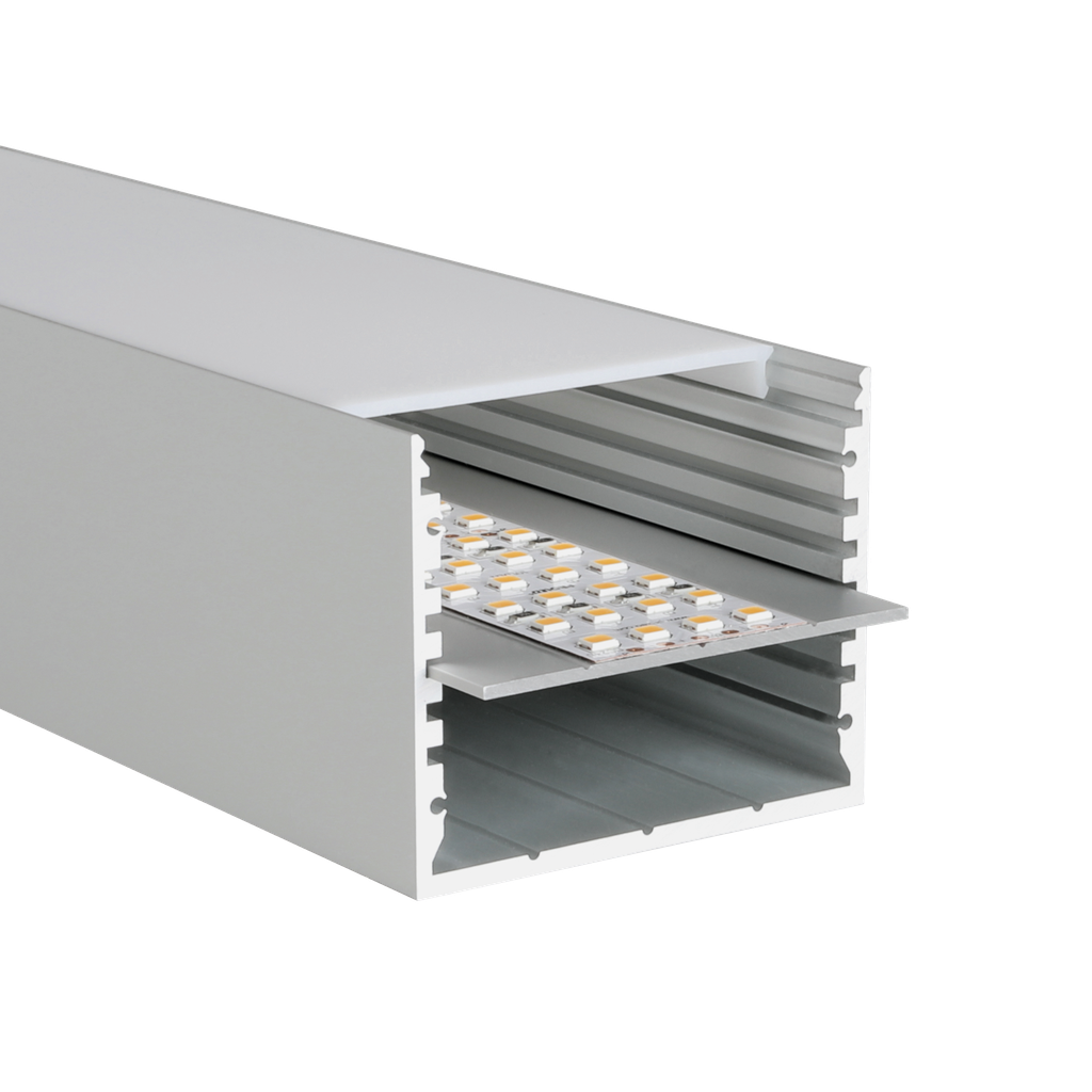 Einschubprofil Aluminium für Profil L-Line
