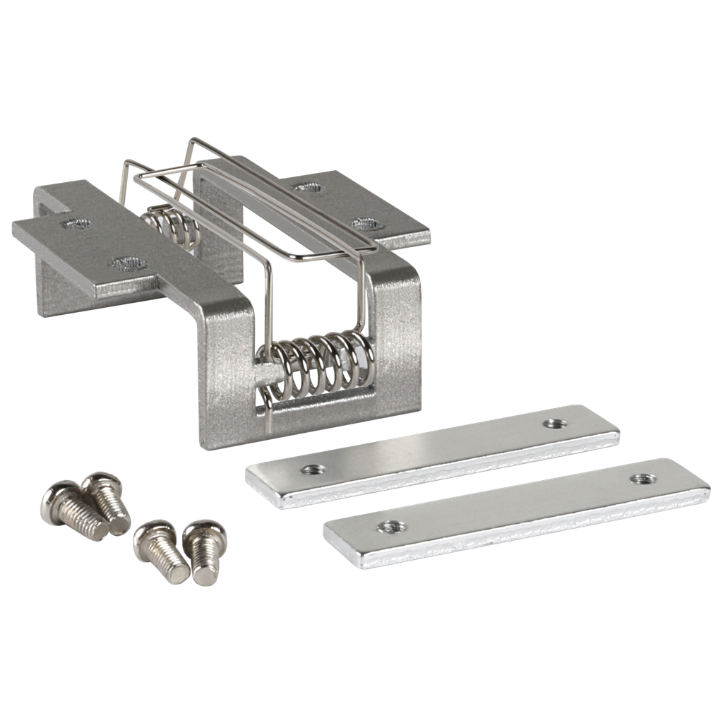 Feder-Montage-Clip Aluminium, für L-Line Profile | silber