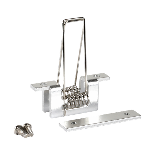 Feder-Montage-Clip Aluminium für S-Line, M-Line Profile | silber