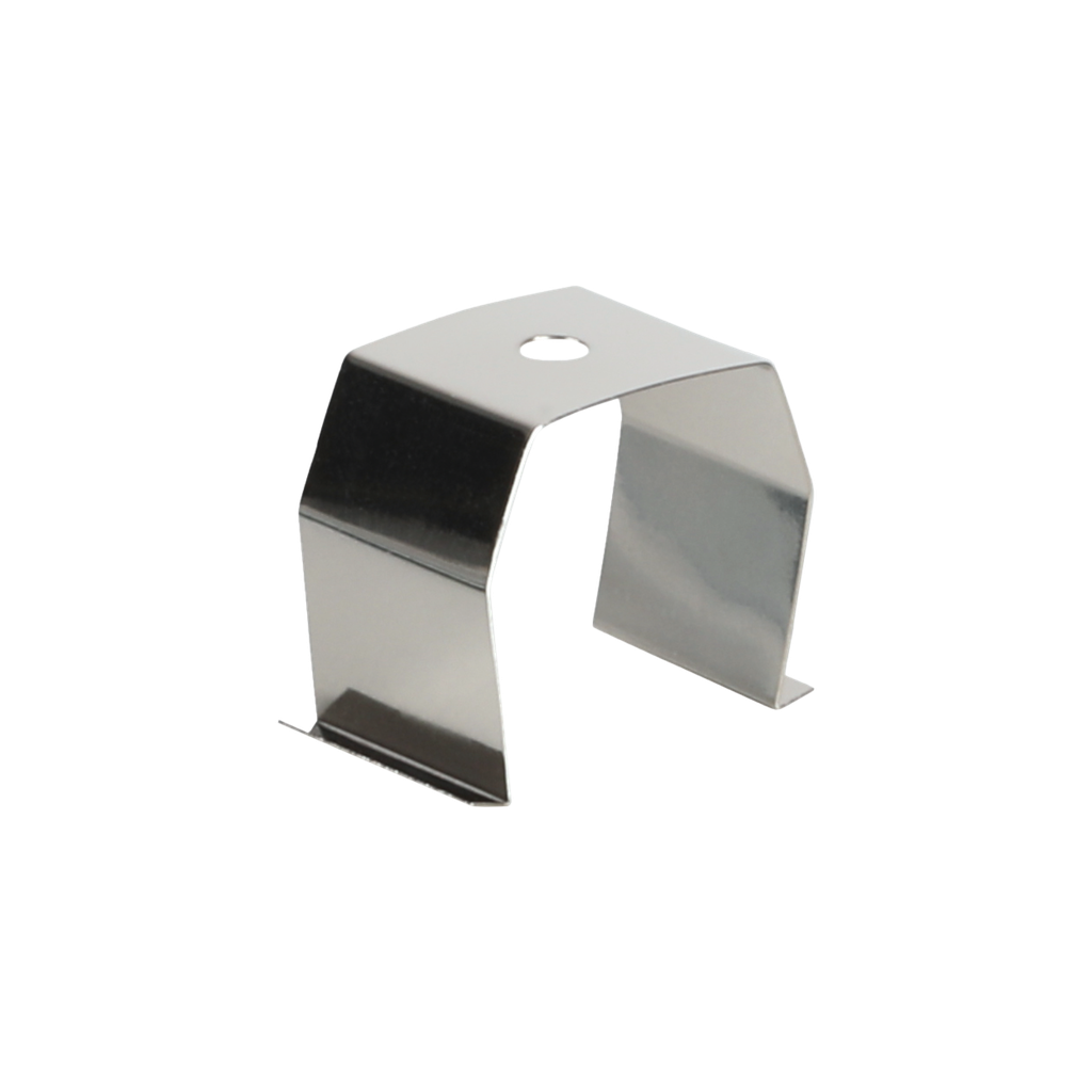 Trimless clip for the rimless installation of standard 24 profiles from the L-Line, S-Line and M-Line series |  silver