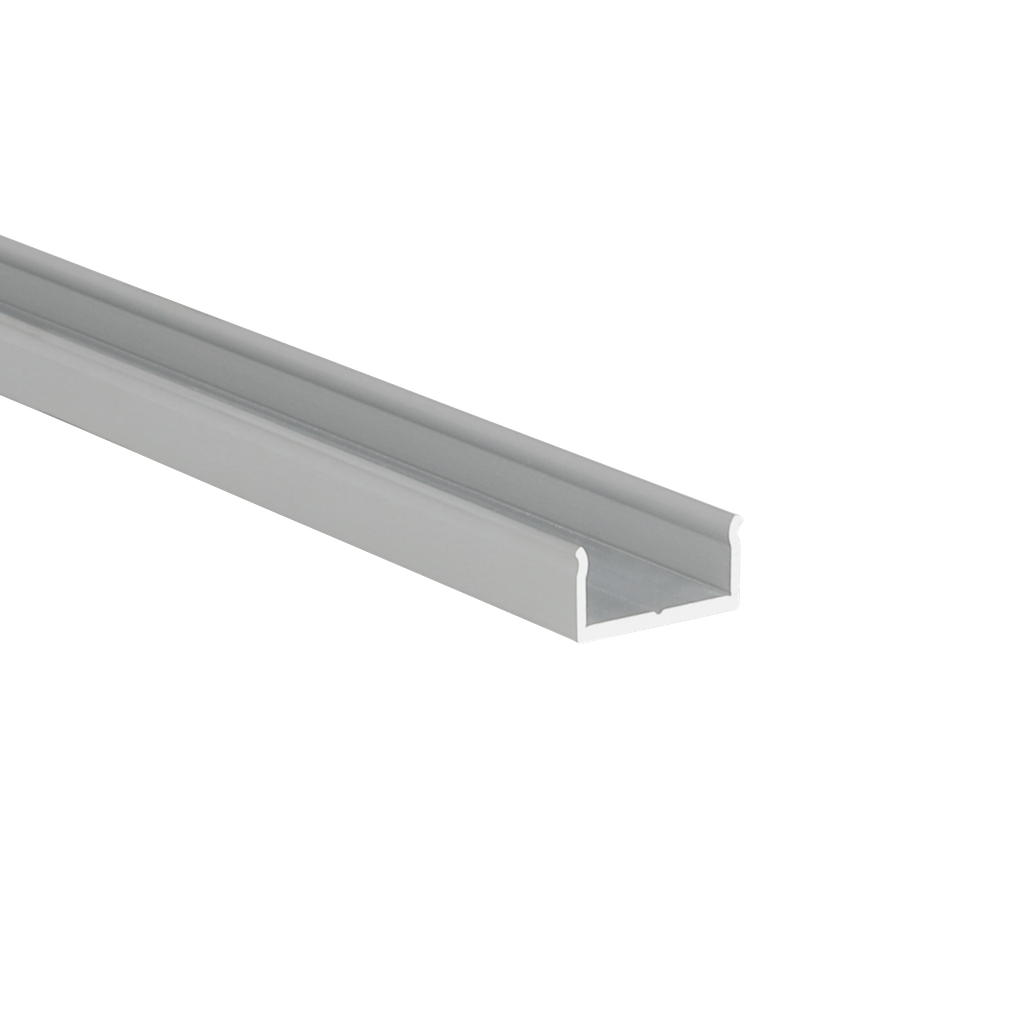 Montage-Profil für S-Line Wall &amp; Wave, Aluminium, 2m | silber