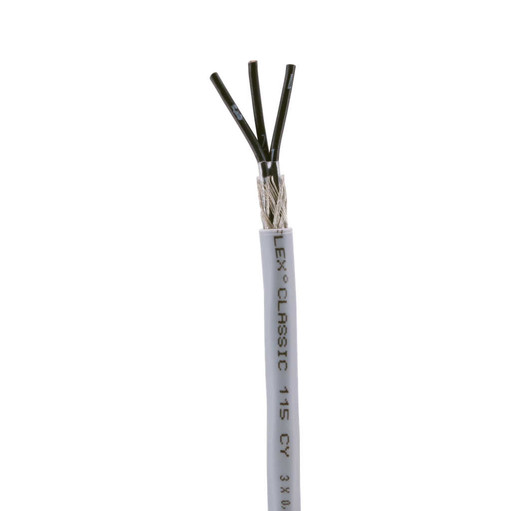 Installation cable Ölflex 115 CY with shielding - suitable for installation over longer distances