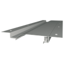 LED-Putzprofil R10-F, 2m lang, mit Reflektor-Sichtschenkel zum Einbau in die Fläche