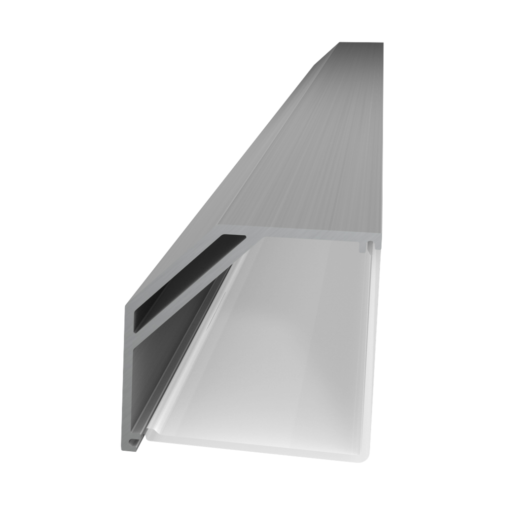 Aluminum corner profile E 45, 2m long