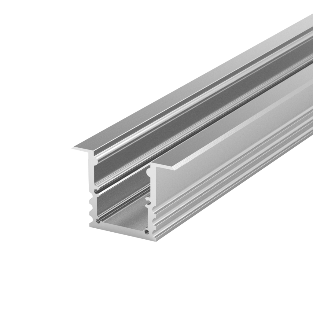 Aluminum profile PEP 25-1, for furniture and kitchen construction, 2m long