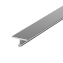 Aluminum profile PEP 22-4, additional profile for series PEP 22 | anodised silver