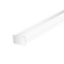 Vorhanglauf für für DL Aluprofil, 2m lang | Weiß