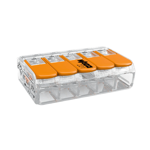 WAGO Compact Splicing Connector for all conductor types 0.2-4 mm²