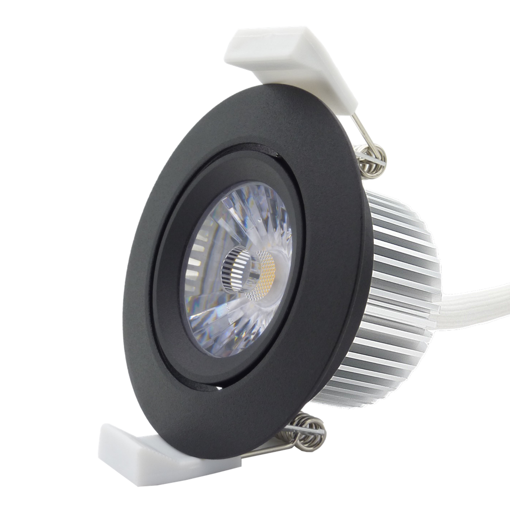 LED-Spot HV Mini 230V, 6W dimmbar per Phasen-Ab-schnitt, schwenkbar