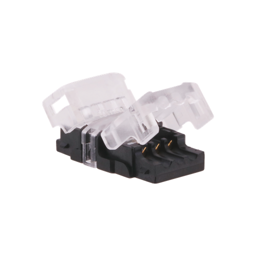 Solderless cable connection connector for LED light strips with IP20/IP65