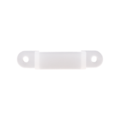 Silicone retaining clip for LED strip light IP67, with screws, set 10 clips