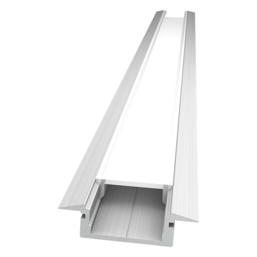 Aluprofil ET-Flach, für den Möbel- und Küchenbau, 2m lang