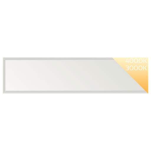 LED panel 295 x 1195 Ergo White, 40W, 3600 lumen, Ra > 90 | frame white