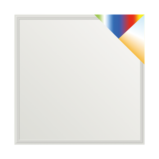 LED-Panel 620 x 620 Color & Ambience 3000K-6000K, 40W, 3200 Lumen, Ra > 80 | Rahmen weiß