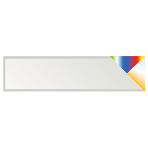 LED-Panel 295 x 1195 Color & Ambience 3000K-6000K, 40W, 3200 Lumen, Ra > 80 | Rahmen weiß